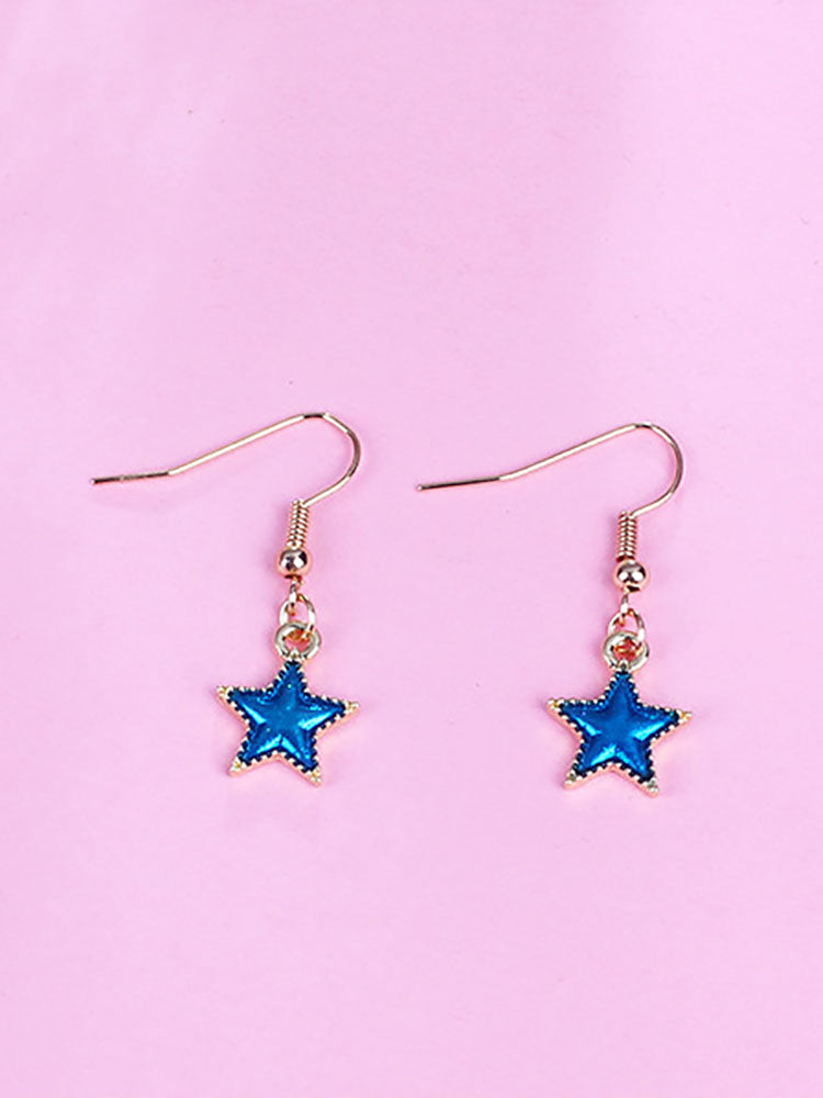 Creative Starry Sky Pendant Earrings Tiynon