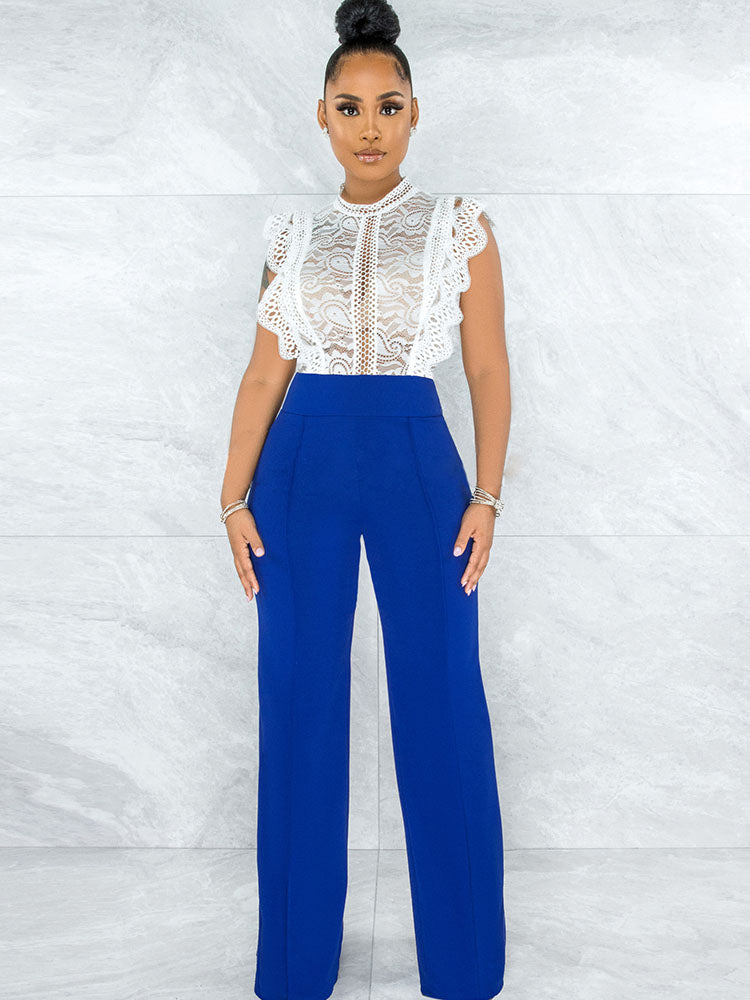 High Waist Wide Leg Long Pants Tiynon