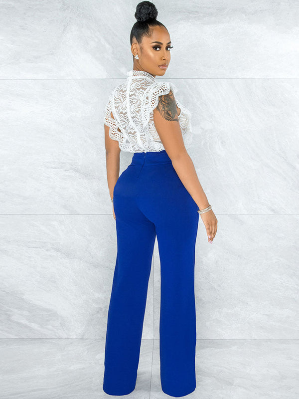 High Waist Wide Leg Long Pants Tiynon