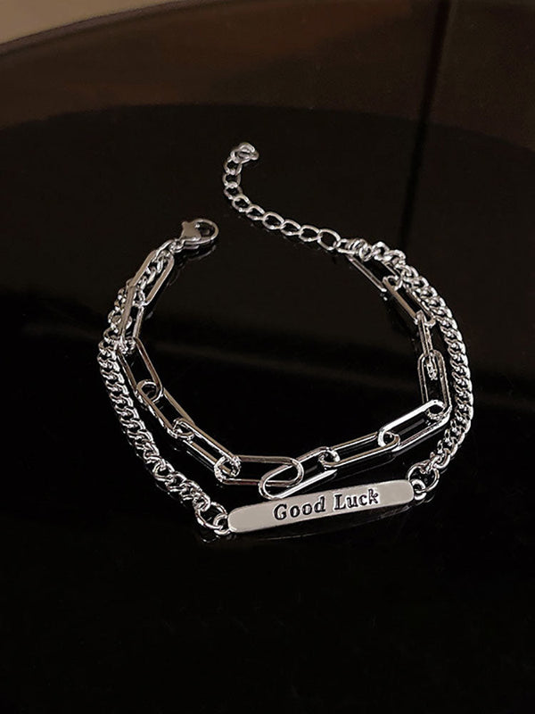 Minimalist Chain Layer Bracelet Tiynon