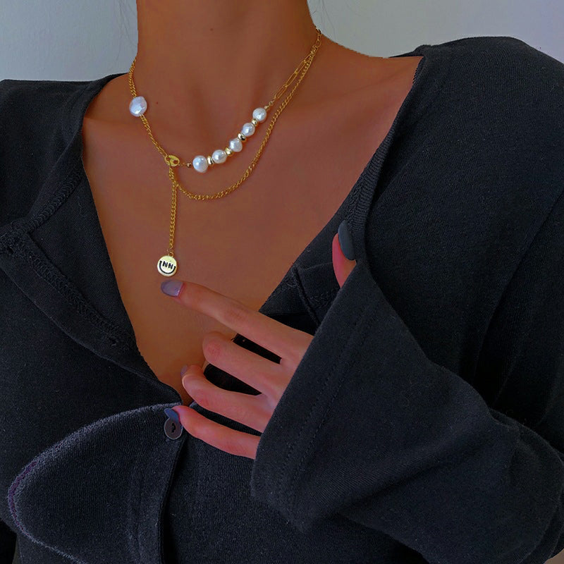 Multilayer Fashion Pendant Necklaces Tiynon