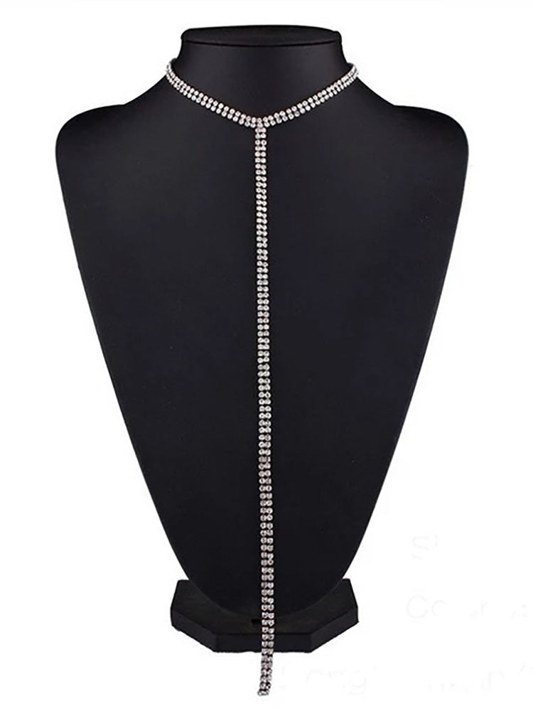 Multilayer Strand Chain Necklaces Tiynon