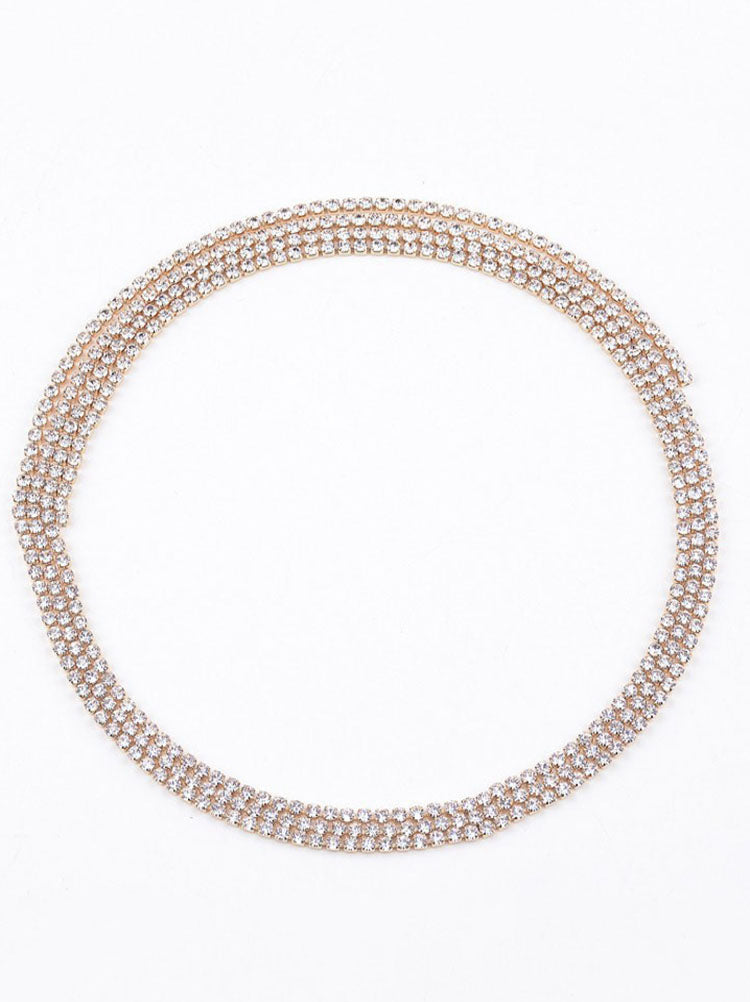 Multilayer Strand Chain Necklaces Tiynon