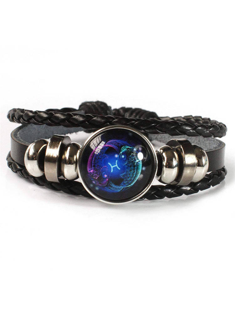 Twelve Constellations Lovers Bracelets Tiynon