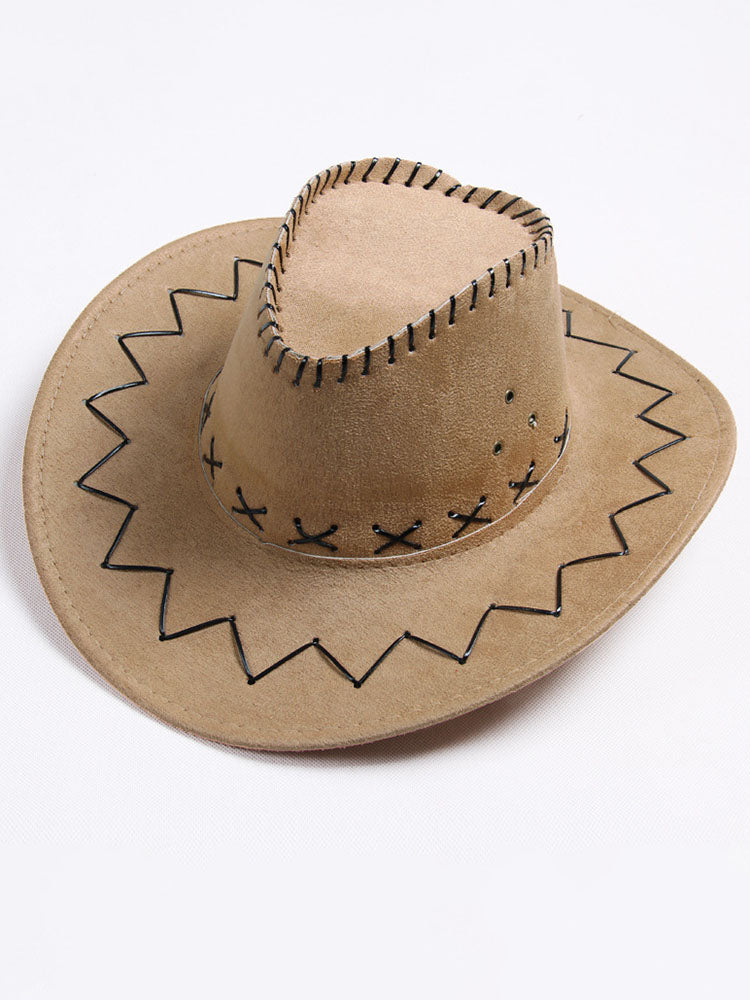 Western Suede Cowboy Hats Tiynon