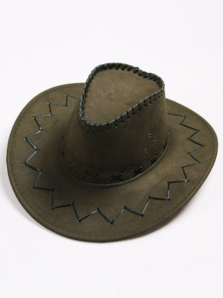 Western Suede Cowboy Hats Tiynon