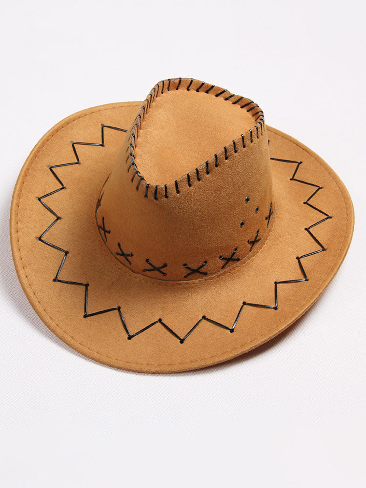 Western Suede Cowboy Hats Tiynon