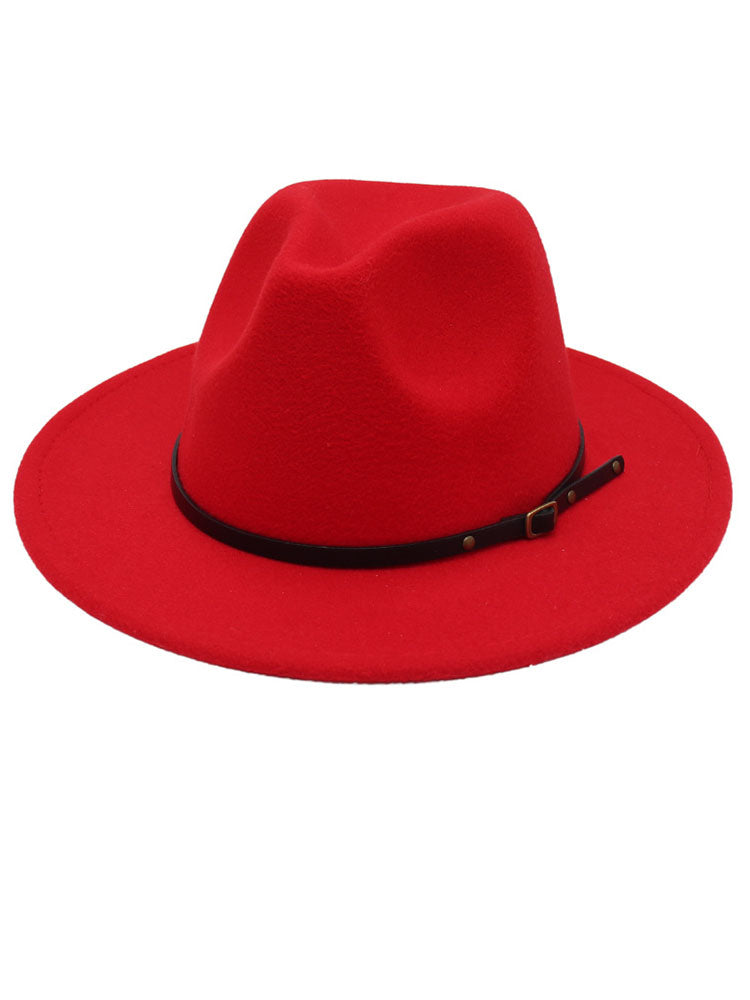 Woolen Retro Fedora Hat Tiynon