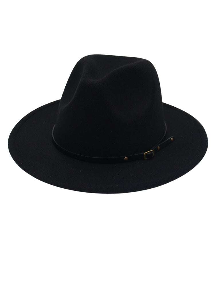 Woolen Retro Fedora Hat Tiynon