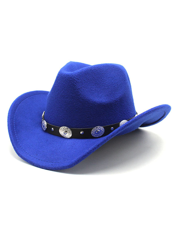 Woolen Retro Fedora Hats Tiynon