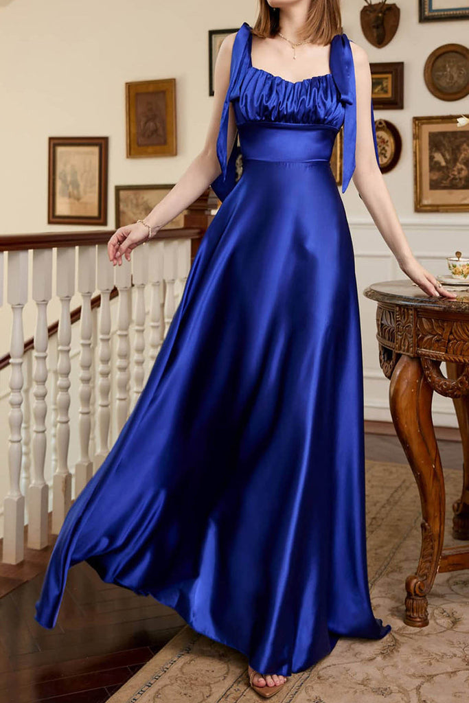 Elegant Formal Solid Frenulum Evening Dresses