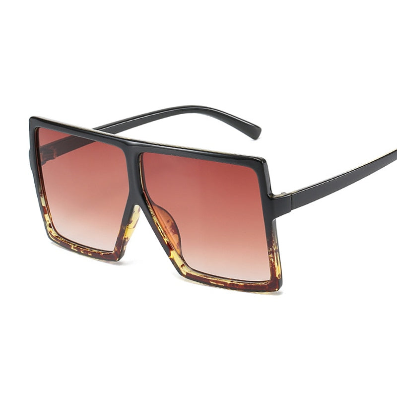 Golden Horizon Sunnies Oversized Square Sunglasses For Women