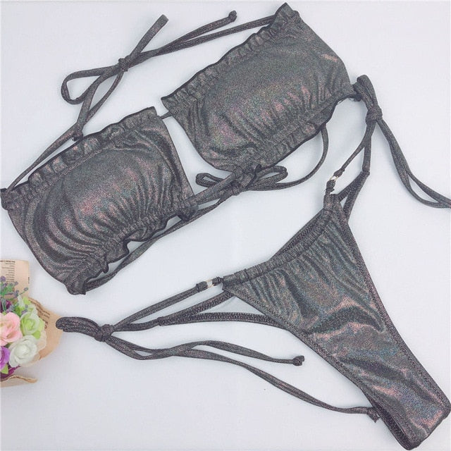 Radiant Seduction Micro Thong Bikini