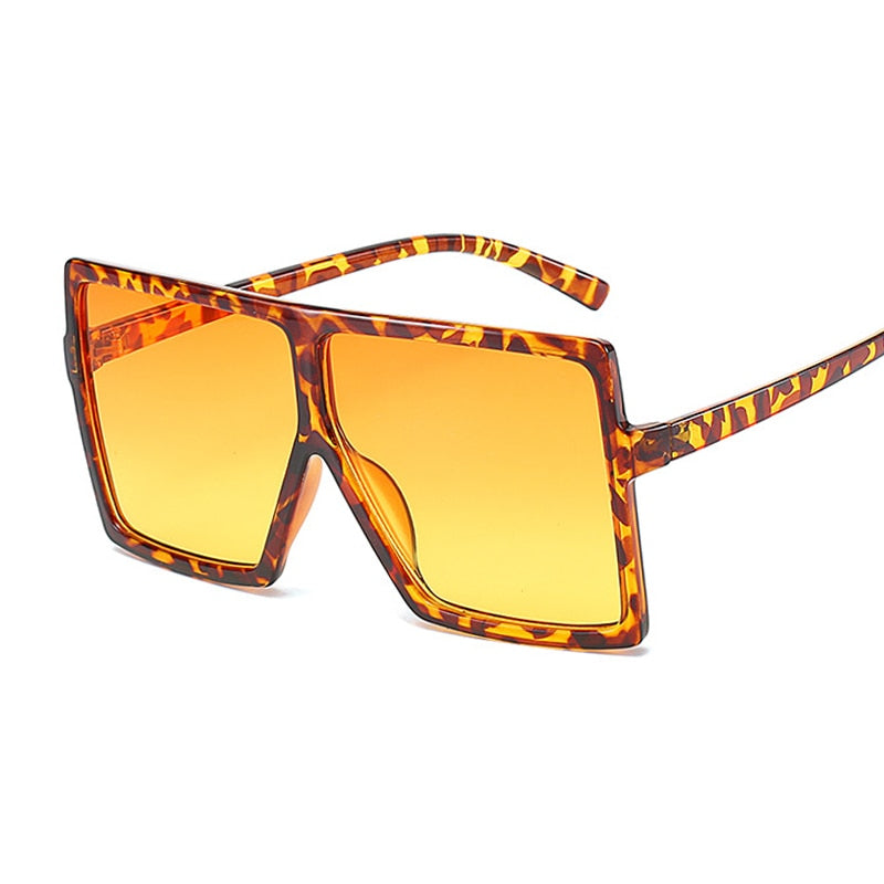 Golden Horizon Sunnies Oversized Square Sunglasses For Women