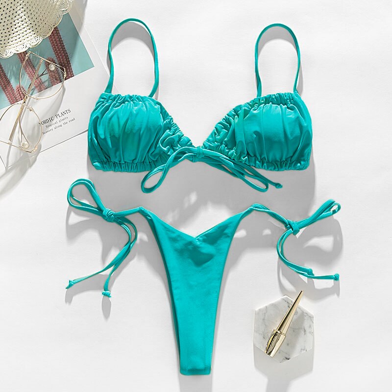 The Bombshell Brazilian Micro Thong Bikini