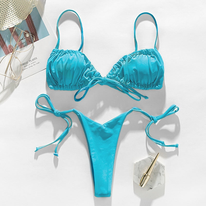 The Bombshell Brazilian Micro Thong Bikini