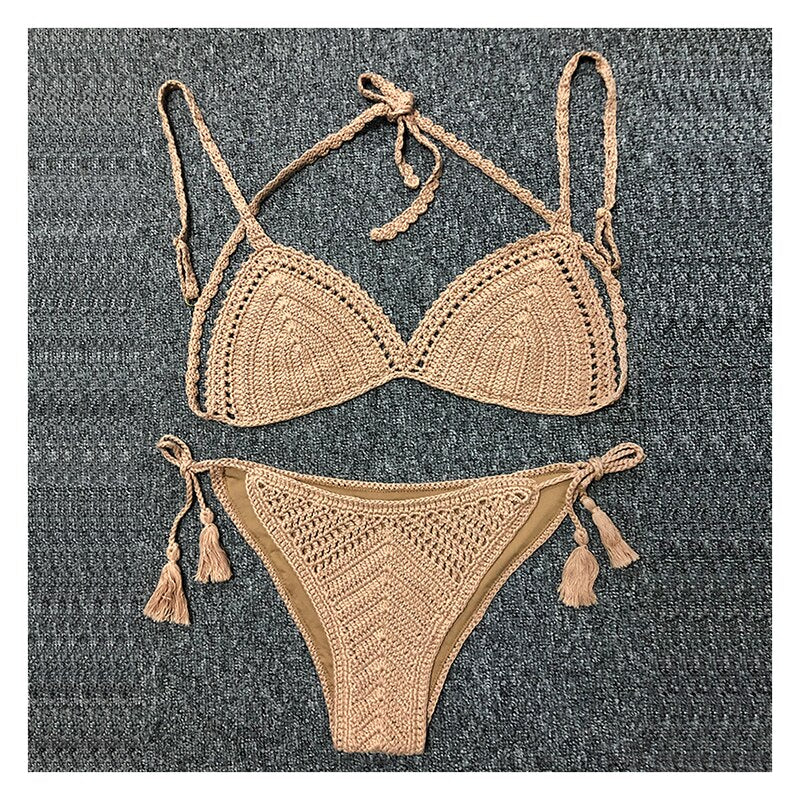 Waves and Sand Handmade Crochet Bikini Set