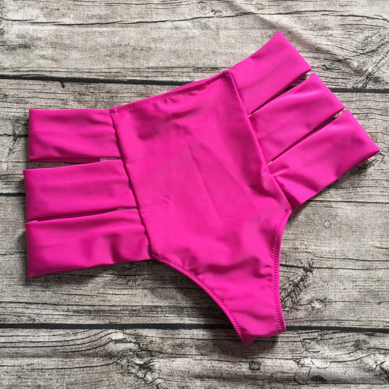 Sunset and Swim S-XL High Waist Women Bikini Bottom Bikini Separates