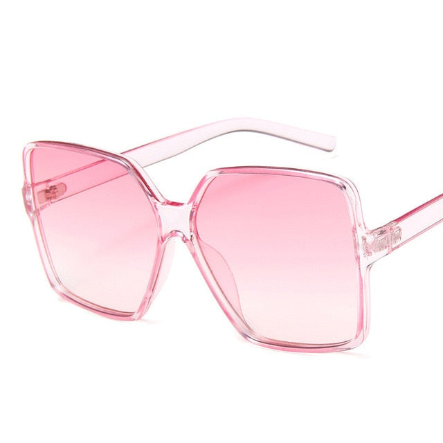 Sunrise Serenity Oversized Gradient Sunglasses UV400