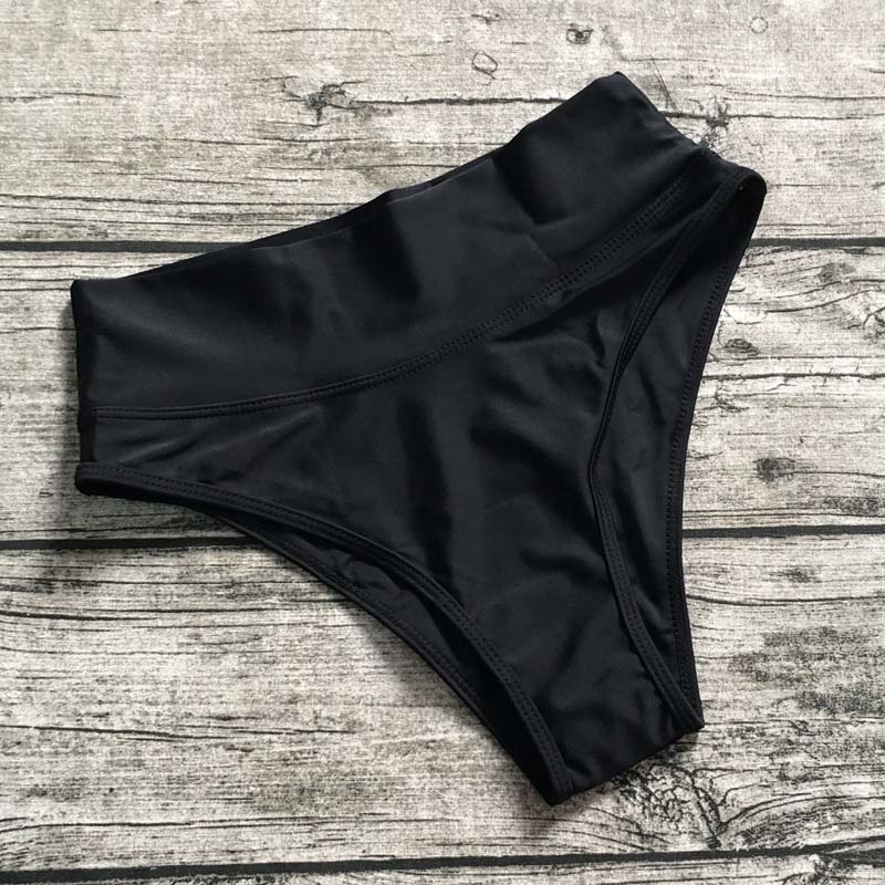 Sunset and Swim S-XL High Waist Women Bikini Bottom Bikini Separates