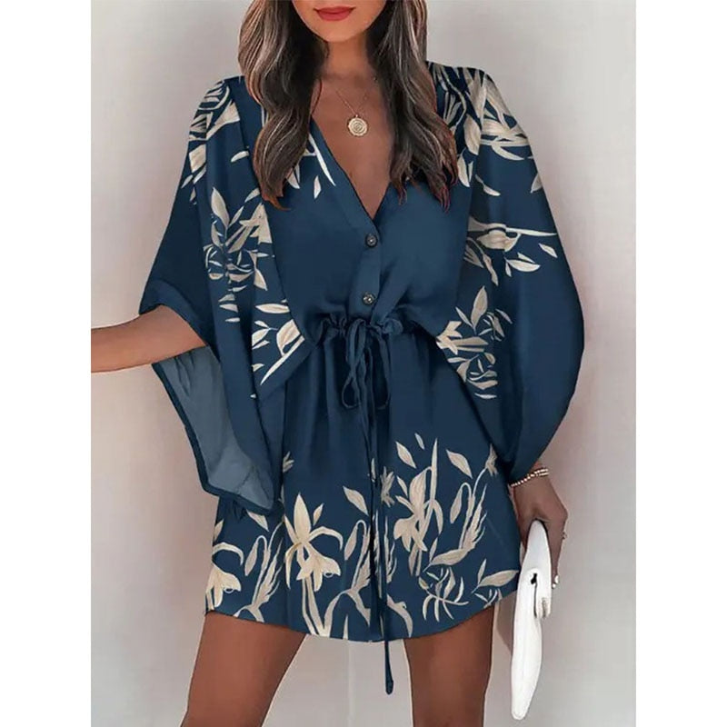 Sunset and Swim Casual Beach Dress Swimsuit Cover Up