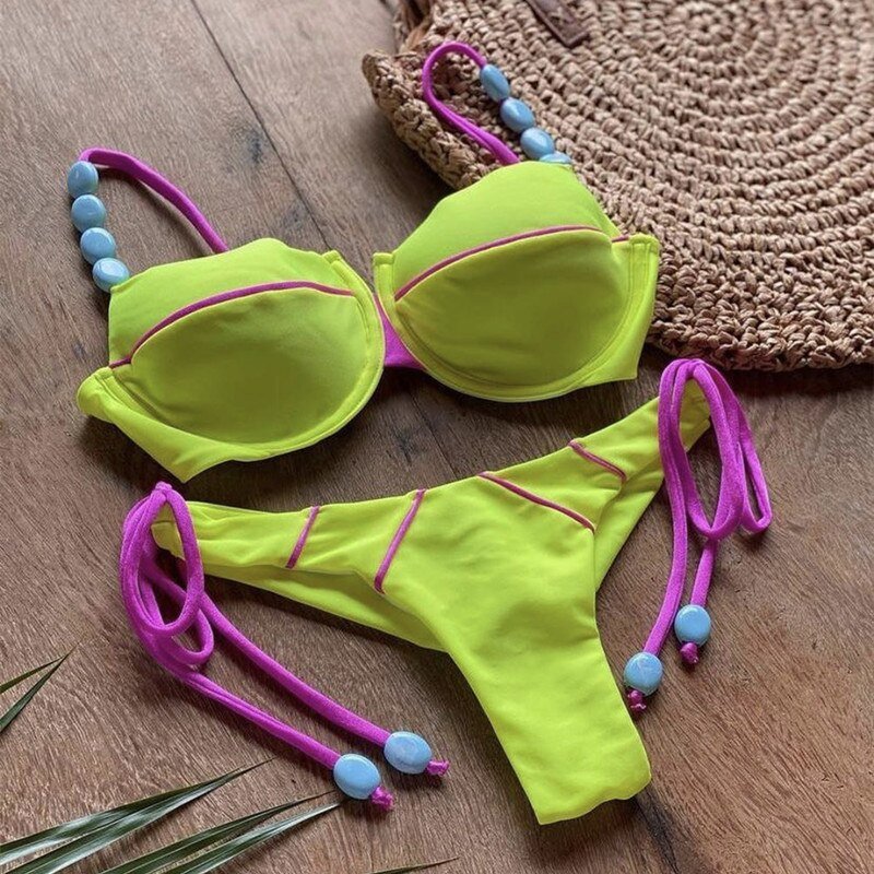 Angelique New Summer Pendant Micro Bikini Set