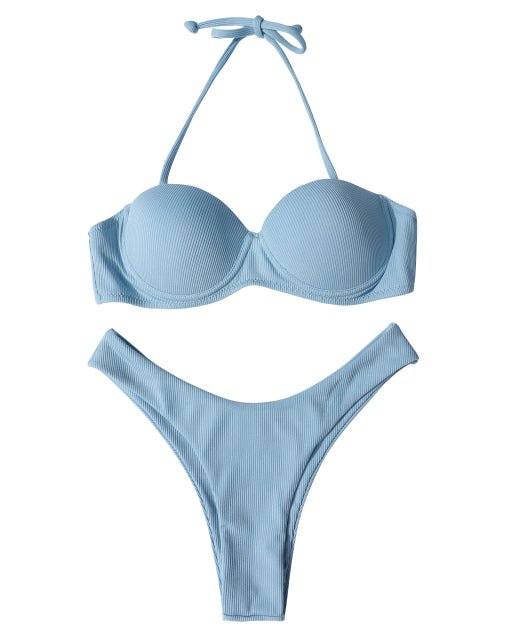 Mediterranean Bandeau Push-up Bikini