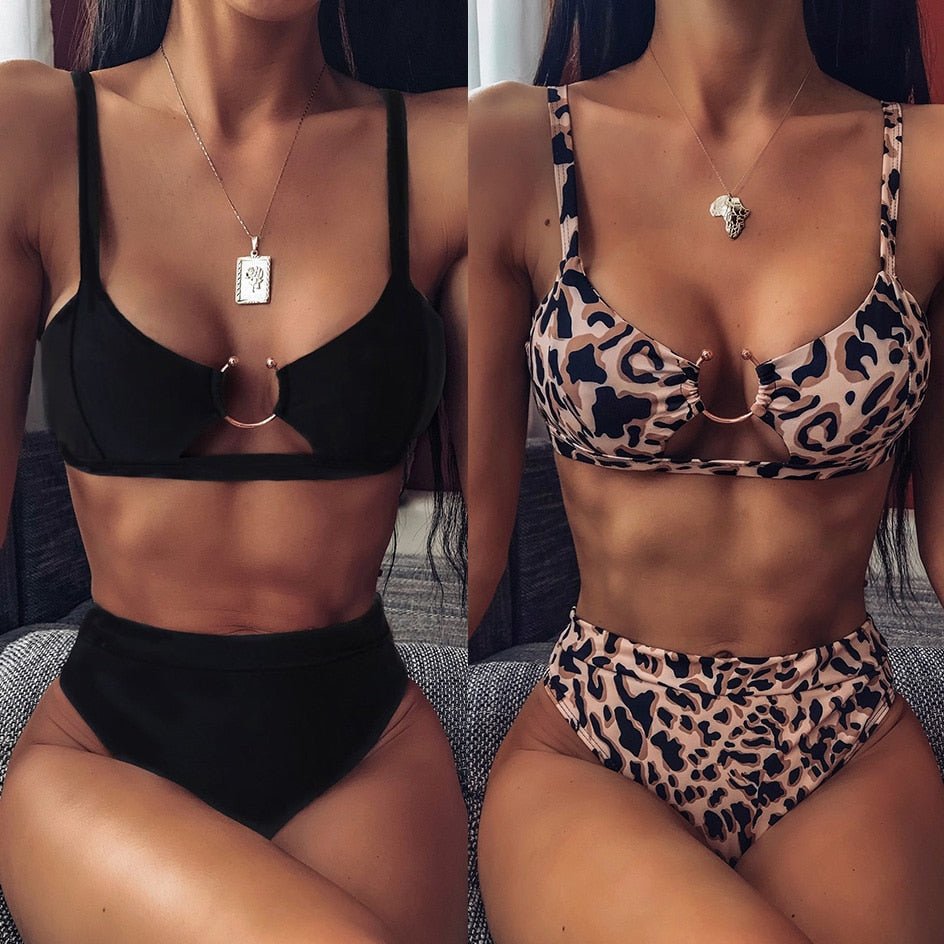 Josefina Leopard Animal Snake Print Bikini