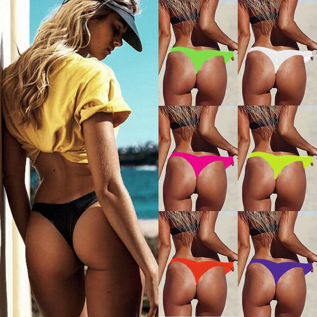 Sexy Brazilian Bikini Bottom Sizes S-6XL