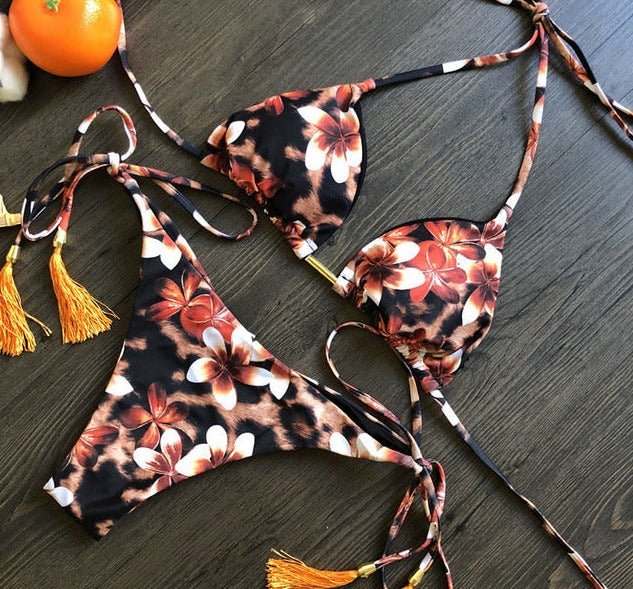 Sunset and Swim New Bandage Micro Bikini