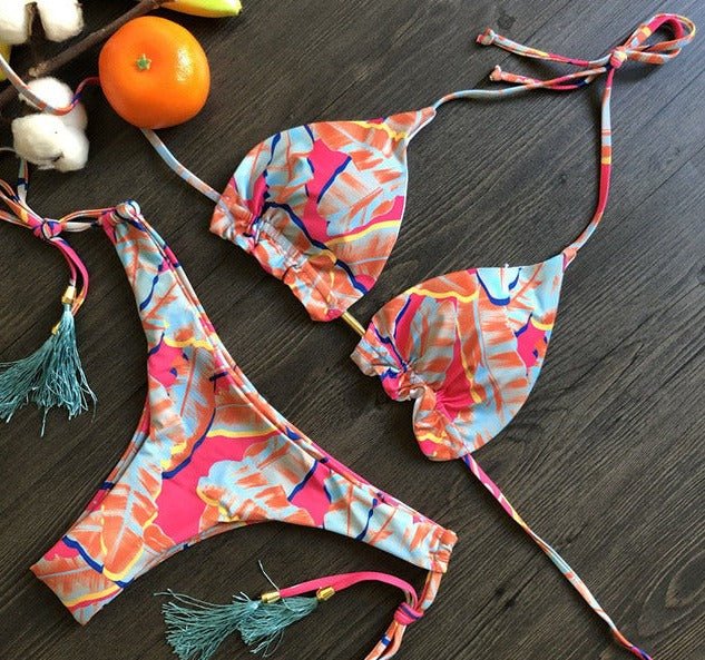 Sunset and Swim New Bandage Micro Bikini