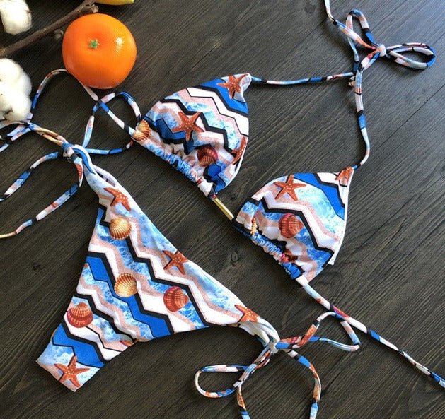 Sunset and Swim New Bandage Micro Bikini