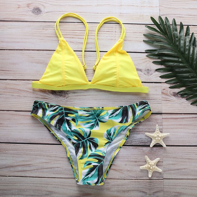 Trending! Tropical Brazilian Bikini Set