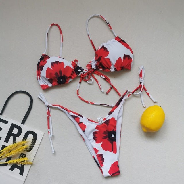 Trending! Tropical Brazilian Bikini Set